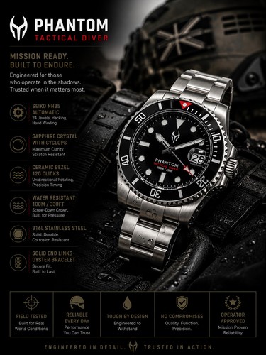 Orologio phantom tactical - phantom,