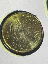 Moneta Repubblica Italiana 200