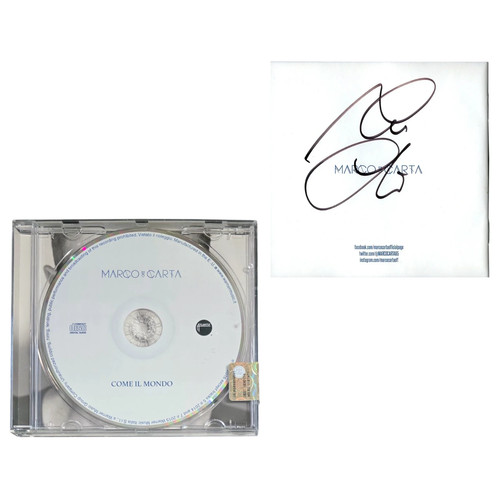 Marco carta signed album - carta,
