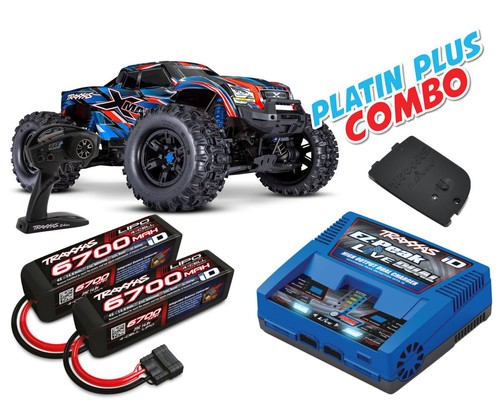 Traxxas maxx blu - 8s, belted