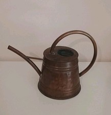 Antico Annaffiatoio In Rame Decorazione Vintage Country 