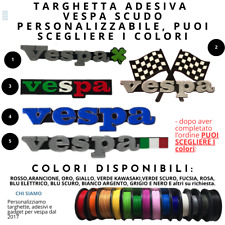 Targhetta vespa anteriore