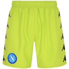 Pantaloncini calcio SSC NAPOLI kappa Kombat ryder 2021 verde PORTIERE calciatore
