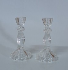 Candelabro ( 2 ) in vetro di