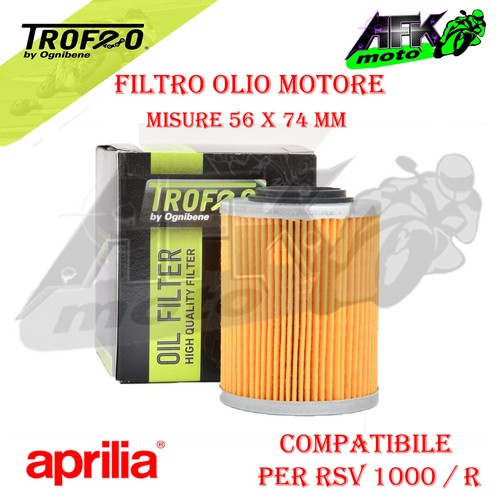 Filtro olio motore per moto - filtro,