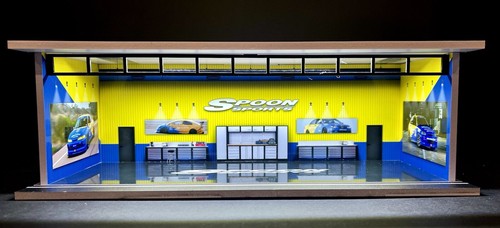 Spoon garage theme model - theme, 1:64