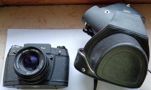 Fotocamera analogica exa 1c - ",