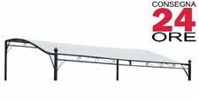 top telo di copertura in poliestere ecrù per gazebo pergola Veranda 3x2,5 mt