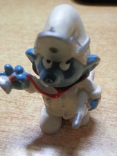Puffo dottore con termometro - puffo,