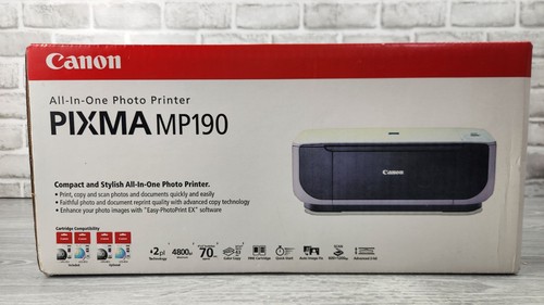 Canon pixma mp190 all - pixma, all-in-one