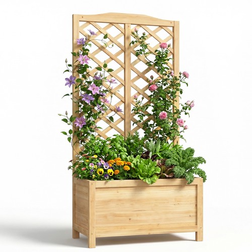 Letto giardino rialzato in - da,