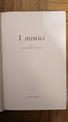 Mistici cura di elemire - di,