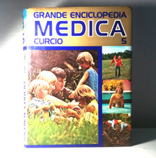 GRANDE ENCICLOPEDIA MEDICA 5 CURCIO LIBRO GRANDE FORMATO DA COLLEZIONE