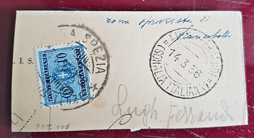 Francobollo cent segnatasse - francobollo, cent.10