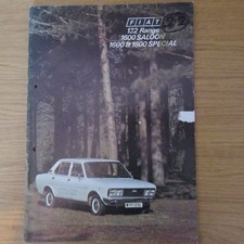 FIAT 132 1600 1800 1600S 1800S