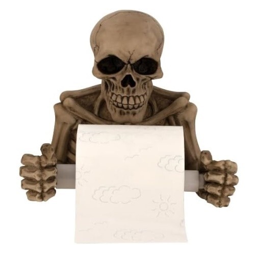 Halloween simulazione teschio