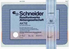 Schneider Rundfunkwerke 1986