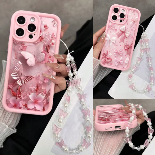 Custodia telefono donna rosa
