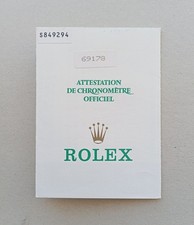 ROLEX Guarantee Warranty