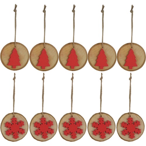 Natale legno tronchi - x,