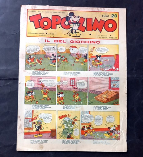 Topolino giornale 127 - topolino,