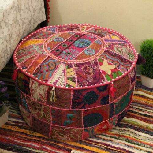 Pouf ottomano rotondo