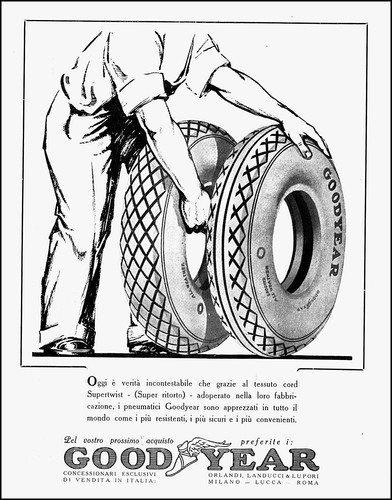 Pubblicita 1927 pneunatici - 1927,