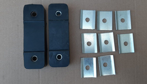 Kit supporti gommini scarico - kit,