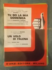 SPARTITO ASCANIO "TU SEI LA MIA DOMENICA" SOLIDEA "UN VOLO DI FALENA"
