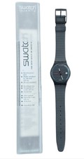 Orologio NOS Swatch GREY LINE GB411 1989 da collezione vintage Swiss Made quarzo raro