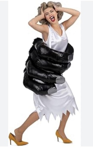 Costume halloween indossato - costume,