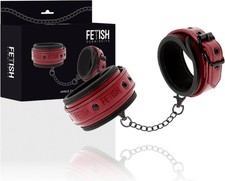 Cavigliere piedi bondage rosso