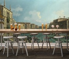 Carta da parati 3D stile