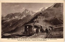 Old postcard AK Chemin de Fer