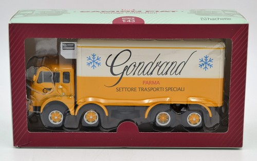 Die cast camion fiat - ",