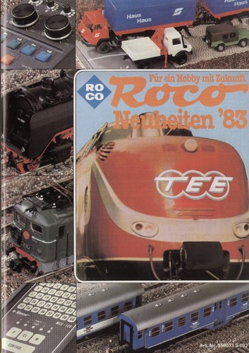 Catalogo roco neuheiten 1983 - catalogo,