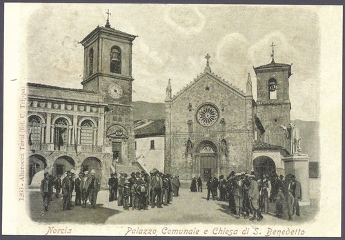 Italia norcia chiesa - norcia,,