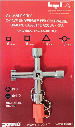 Chiave universale cassette - universale, p/cassette