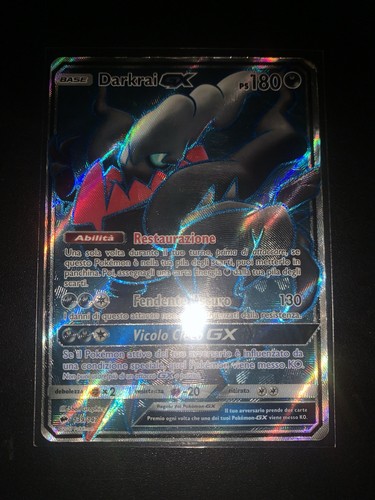Carta pokèmon darkrai full - pokèmon, gx