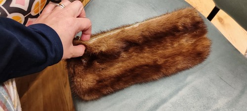 Pochette con cerniera elegante - pochette,