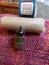 Mullard ecc82 stampa gialla - ecc82,