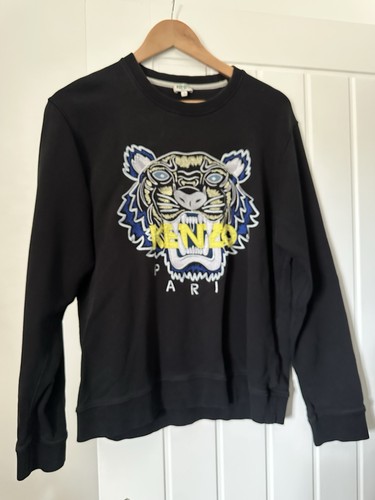 Felpa kenzo paris - felpa, ricamata
