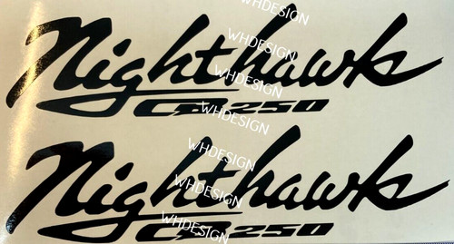 Set adesivi nighthawk cb250 - adesivi,