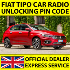 ✅FIAT TIPO CODICE PIN SBLOCCO NAVIGAZIONE AUTORADIO PER TUTTI I MODELLI✅