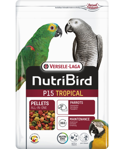 Nutribird p15 tropical estrusi - p15,