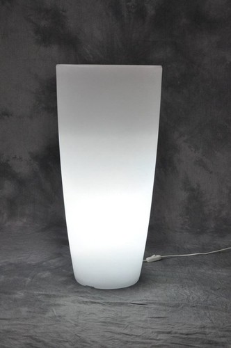Vaso resina tondo - vaso, luminoso