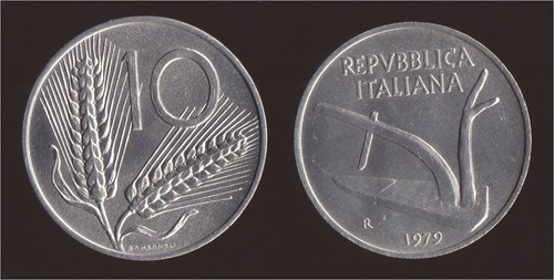 Lire 1979 spighe - 10,