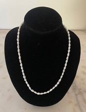 Collana vintage perle barocche