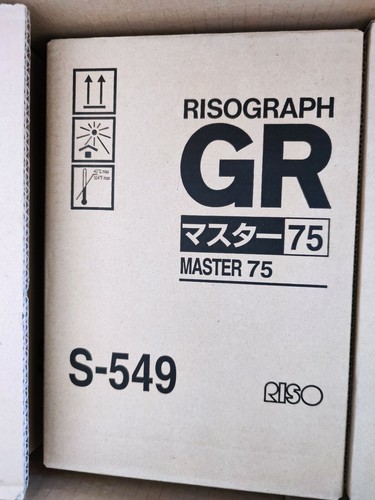 Risograph master 549 - risograph,