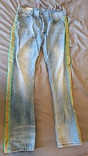 Jeans Gucci denim bordato